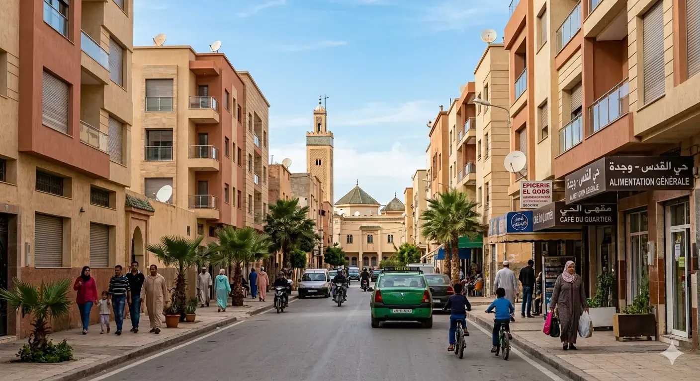 Appartement a vendre oujda alqods