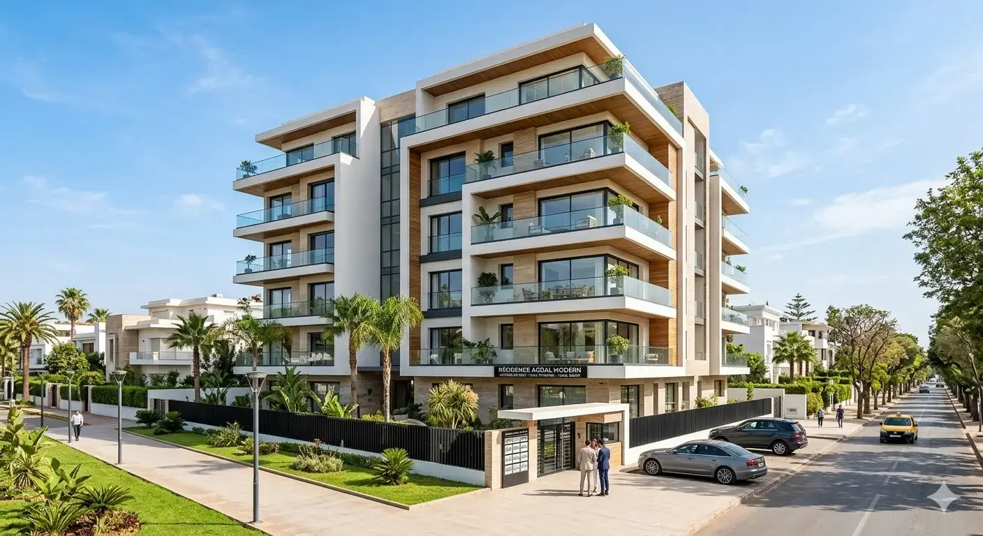 Appartement neuf a vendre rabat agdal 1