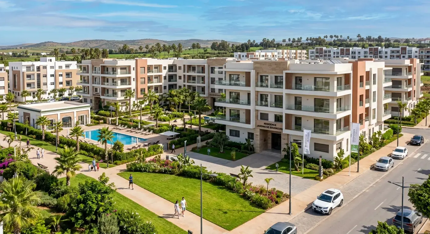Immobilier neuf bouskoura